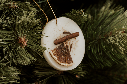 Christmas Ornament - Cinnamon & Chocolate Wax Melt