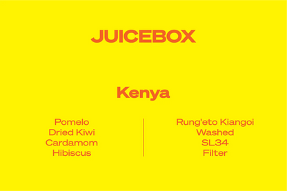 Wide Awake Juicebox - Kenya - Filter 250g