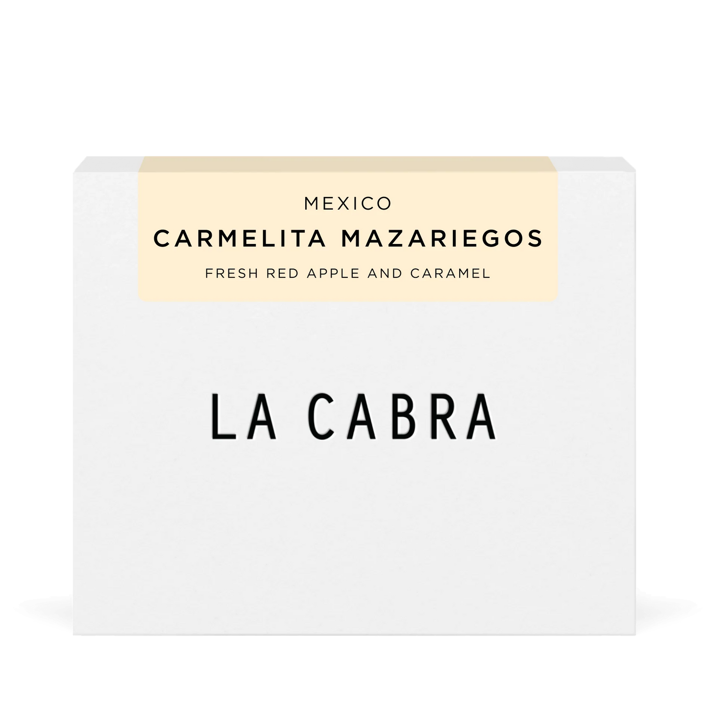 La Cabra Carmelita Mazariegos - Mexico Bourbon Washed