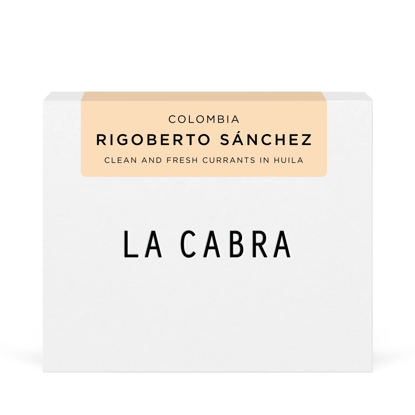 La Cabra Rigoberto Sánchez - Colombia Pink Bourbon Washed