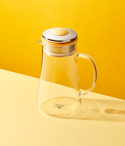 Brew Tea Co Yellow Teapot for Two 800ml