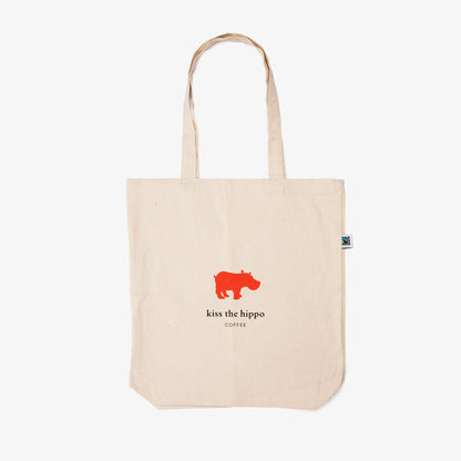 kiss the Hippo Tote bag